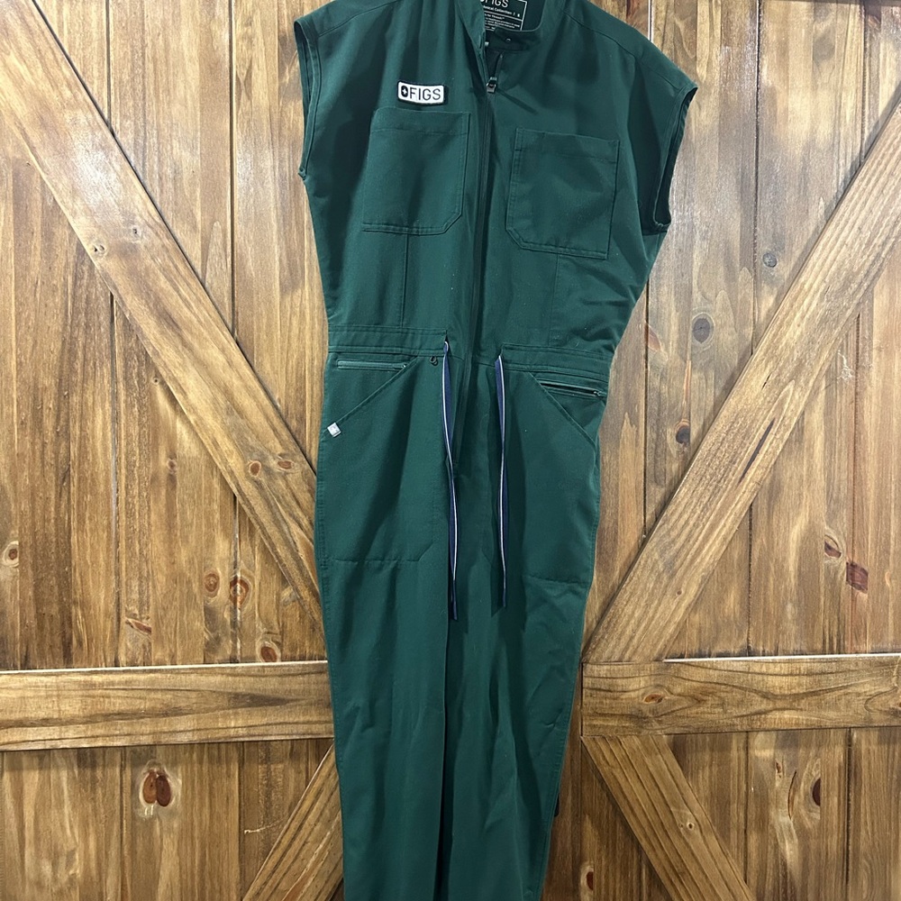 Figs Green Women's Jumpsuit